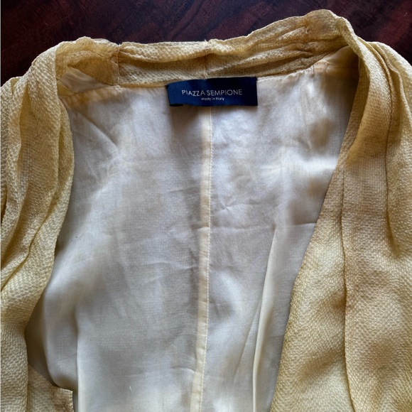 Silk dress Piazza Sempione ITA size 46 / size 10 - Picture 7 of 8